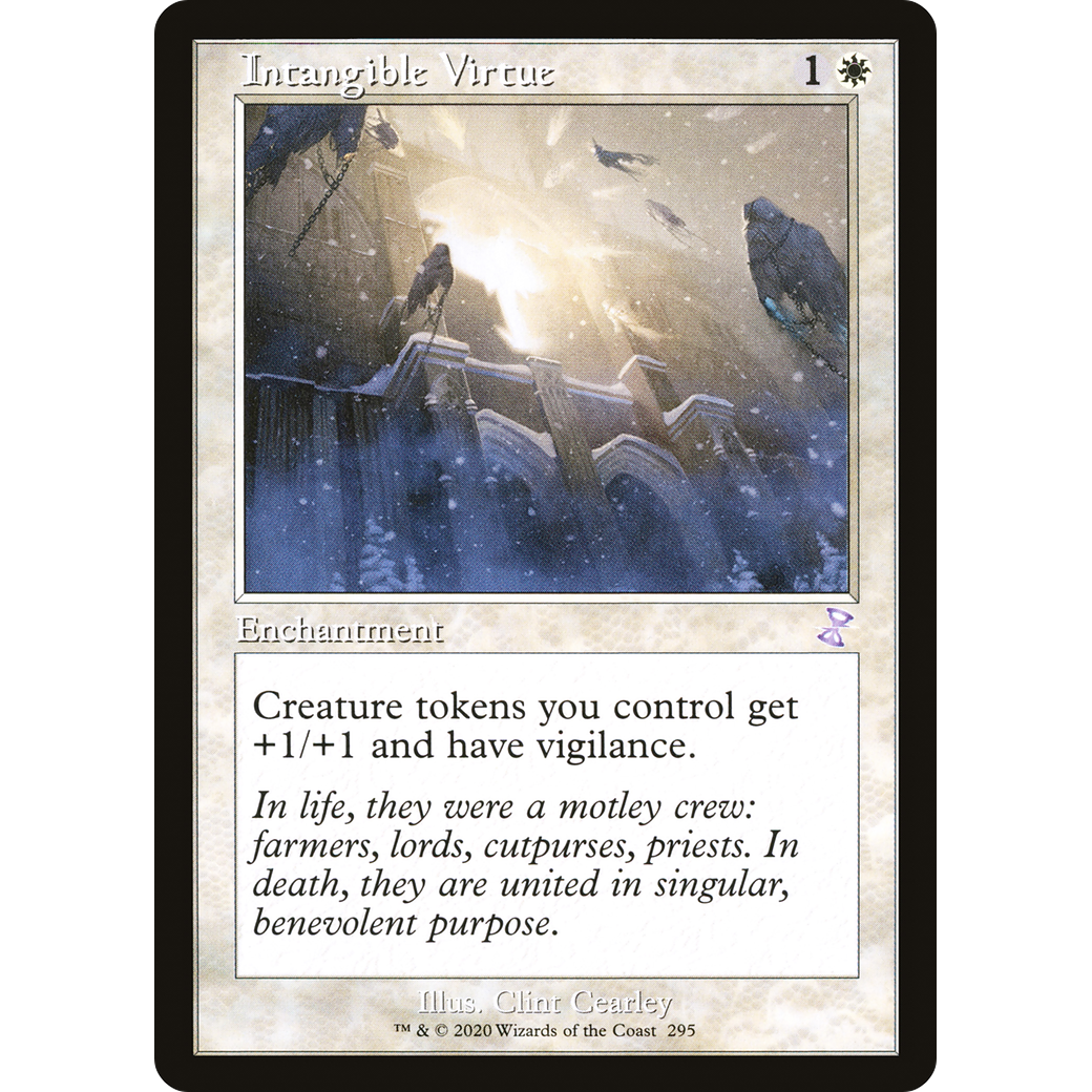 Intangible Virtue (TSR-295) - Time Spiral Remastered Foil