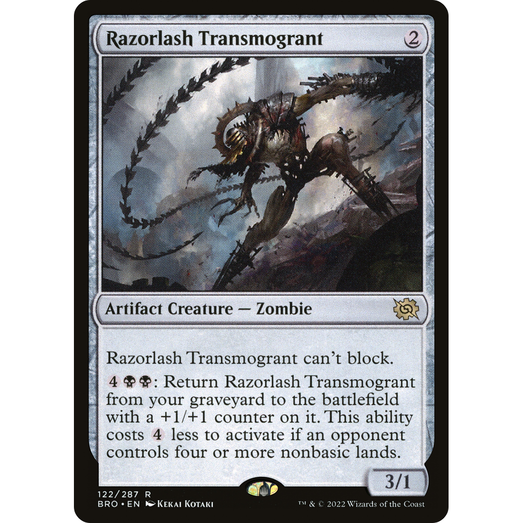 Razorlash Transmogrant (BRO-122) - The Brothers' War