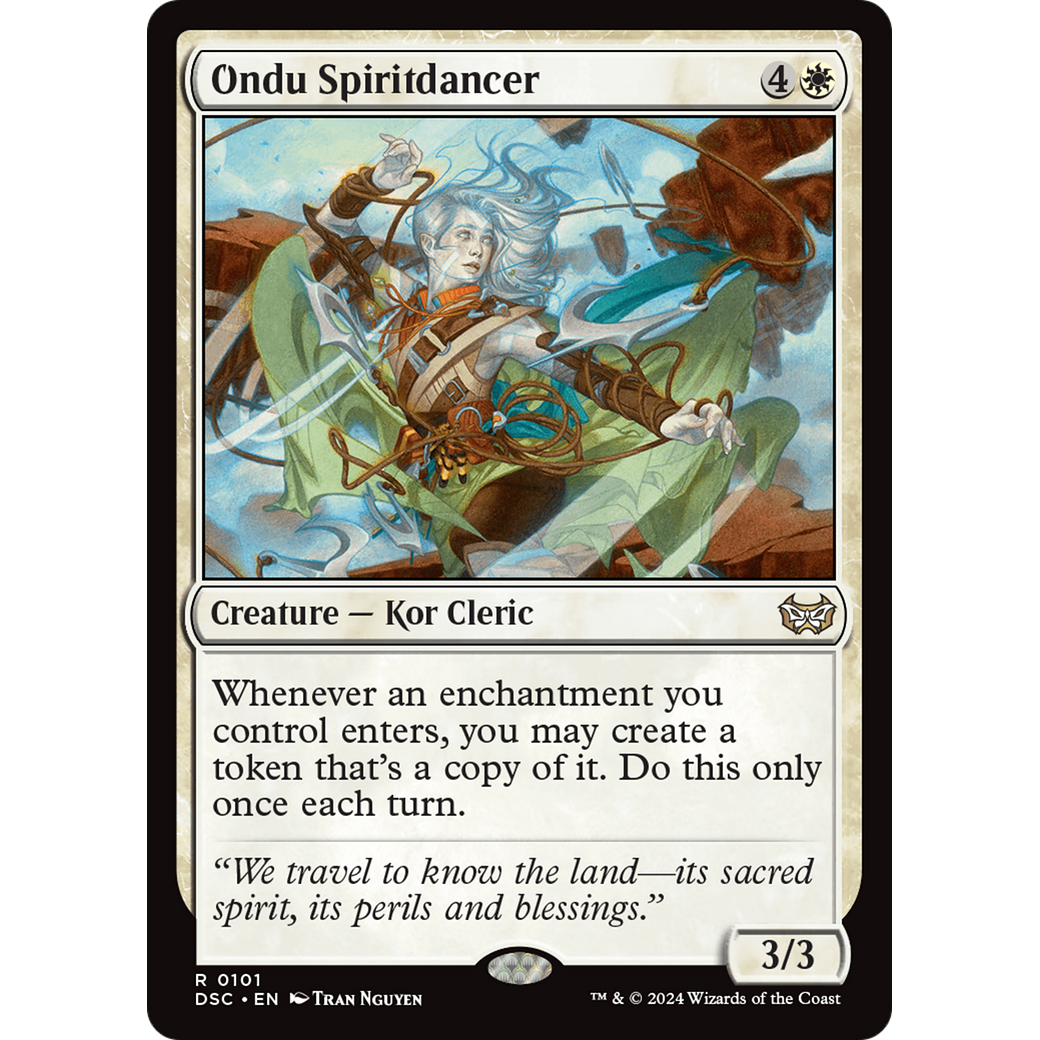 Ondu Spiritdancer (DSC-101) - Duskmourn: House of Horror Commander