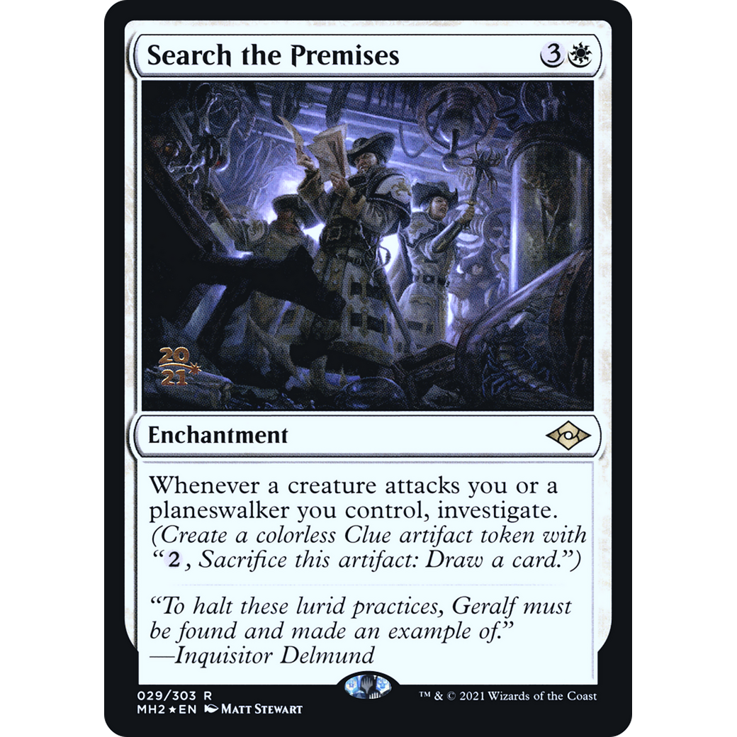 Search the Premises (PRE-029) - Modern Horizons 2 Promos Foil