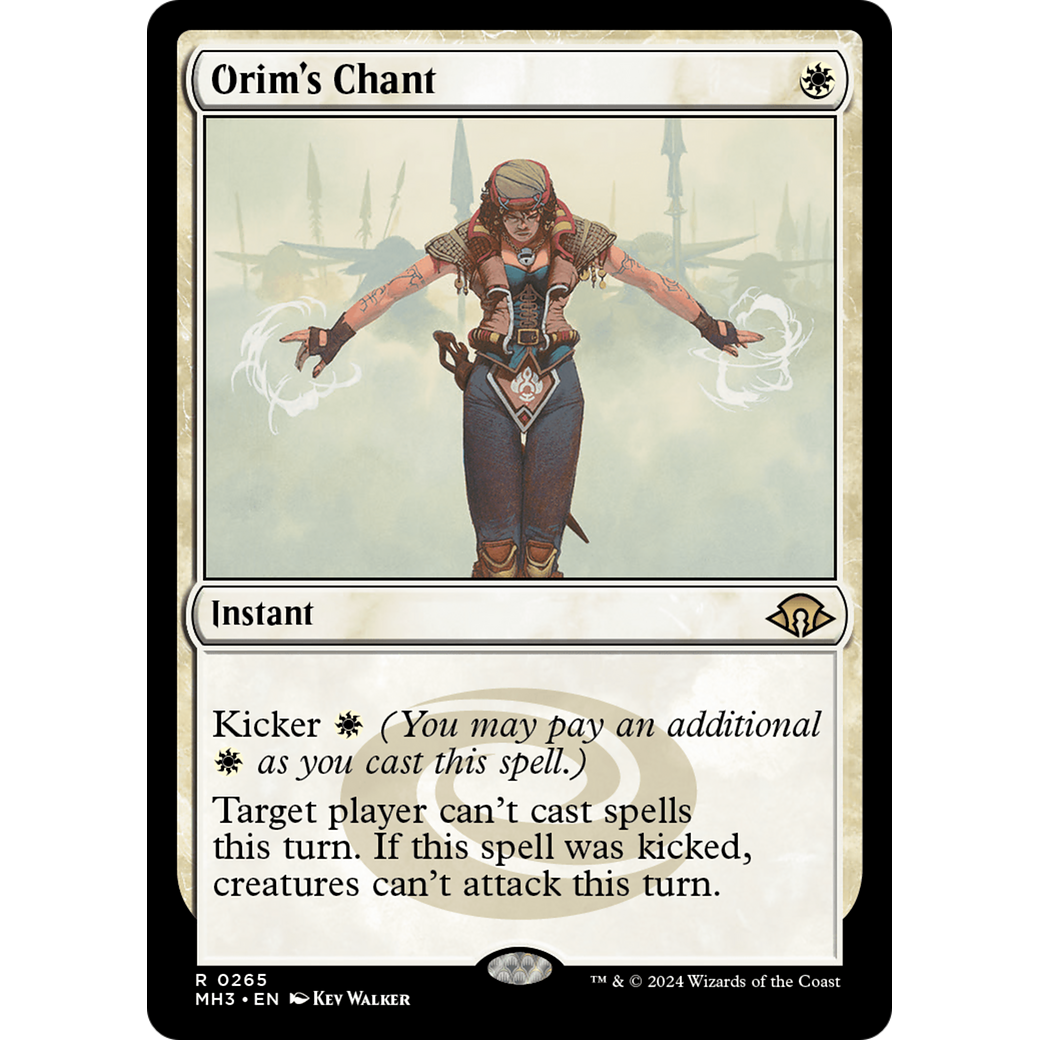 Orim's Chant (MH3-265) - Modern Horizons 3 Foil