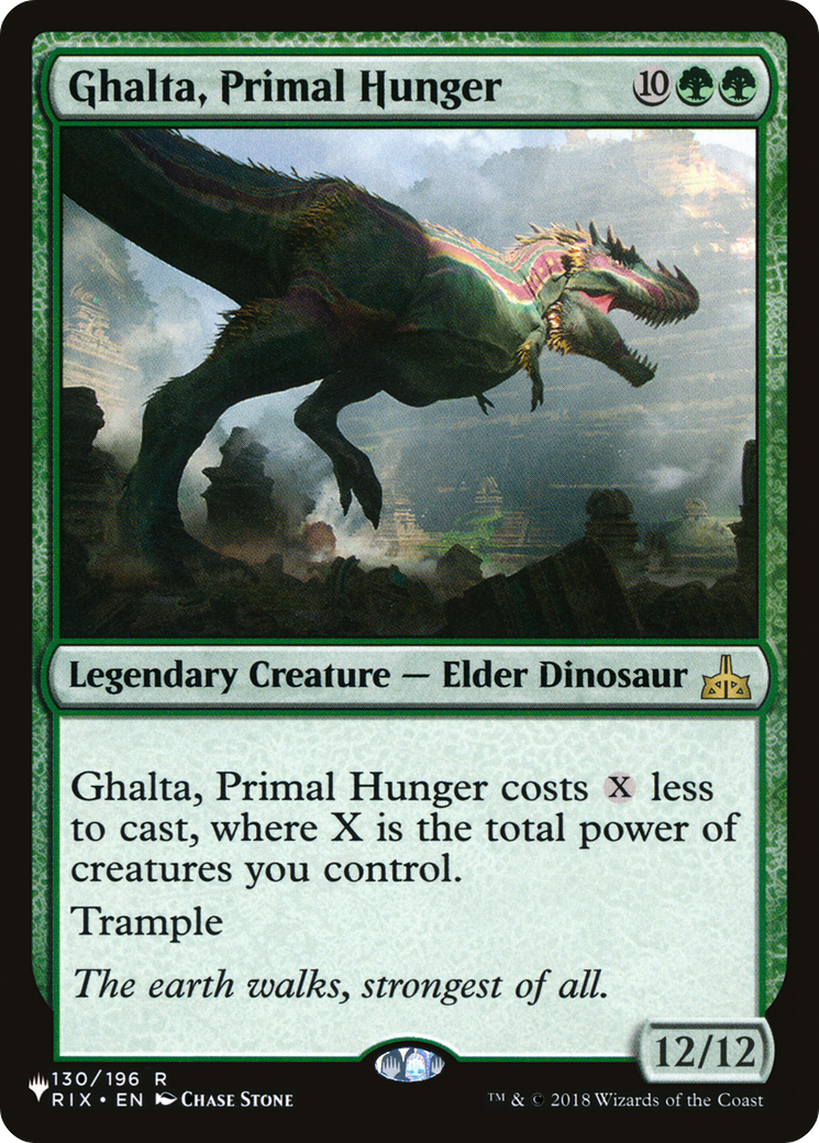 Ghalta, Primal Hunger (LIST-130/196) - The List
