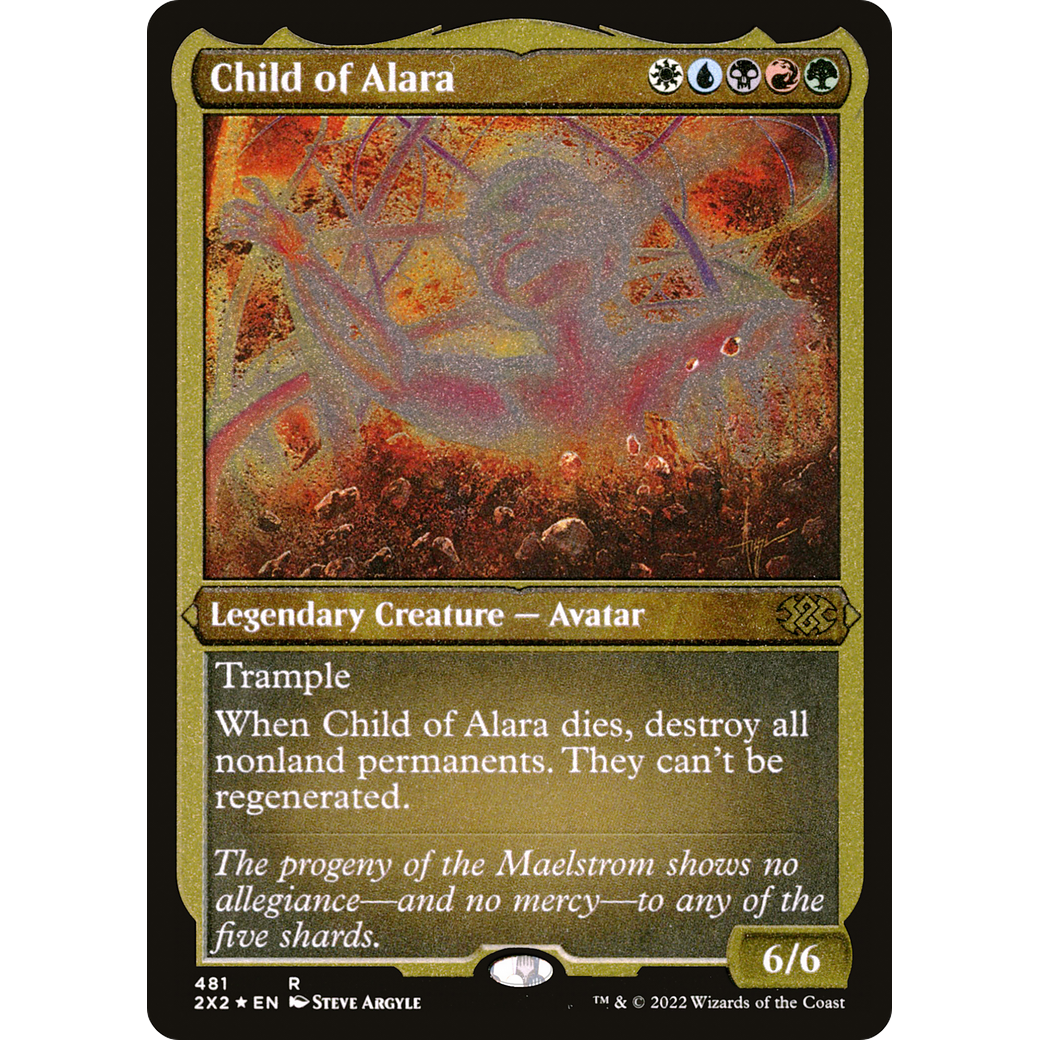 Child of Alara (Foil Etched) (2X2-481) - Double Masters 2022 Foil