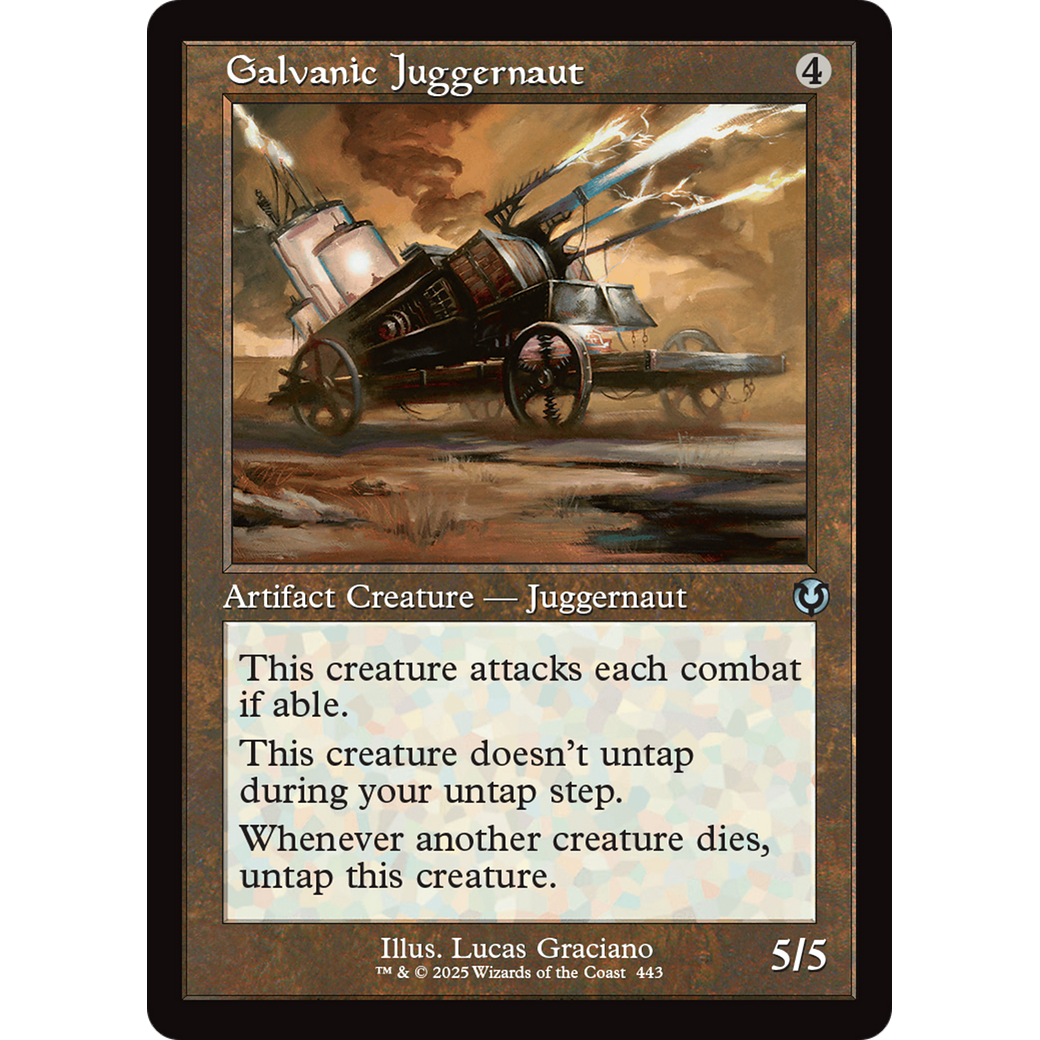 Galvanic Juggernaut (INR-443) - Innistrad Remastered Foil
