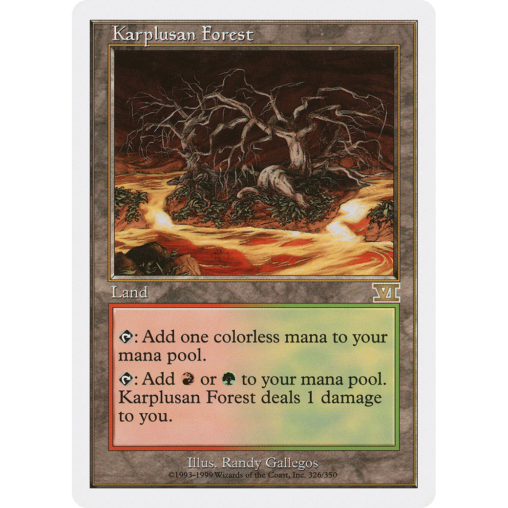 Karplusan Forest (6ED-326) - Classic Sixth Edition