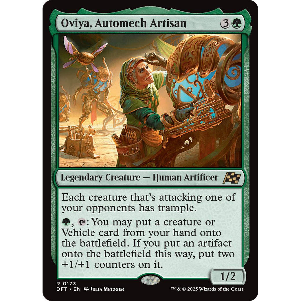 Oviya, Automech Artisan (DFT-173) - Aetherdrift Foil
