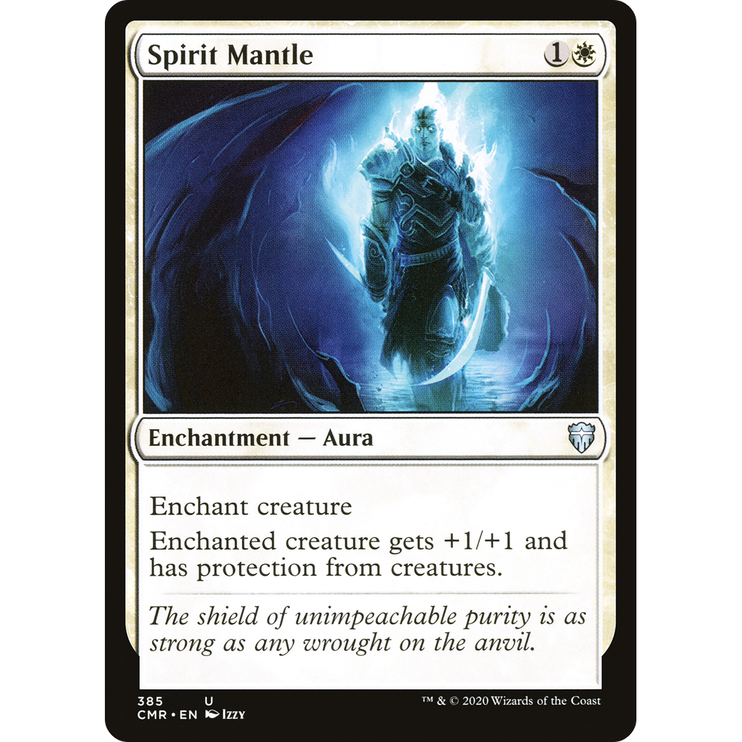Spirit Mantle (CMR-385) - Commander Legends