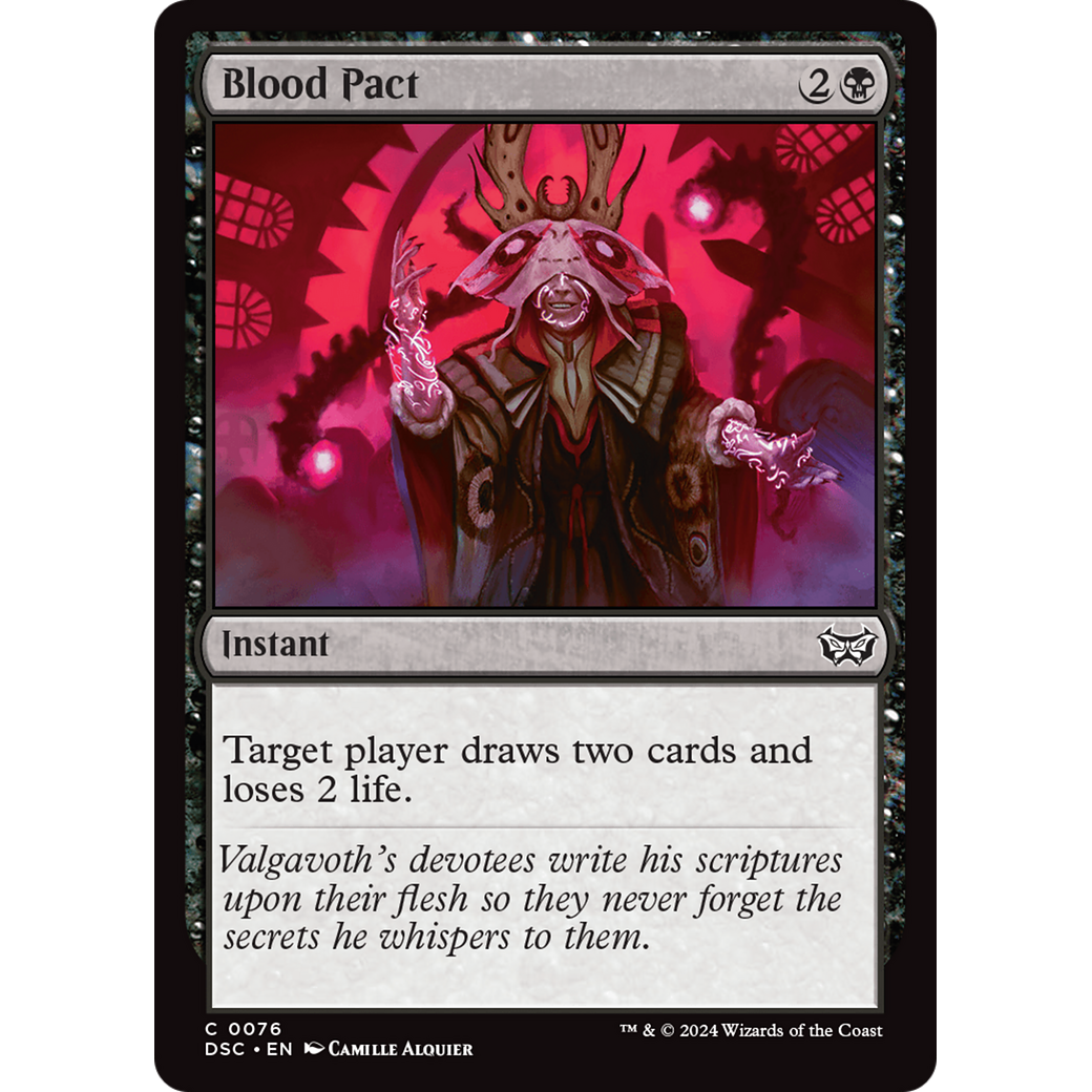 Blood Pact (DSC-076) - Duskmourn: House of Horror Commander