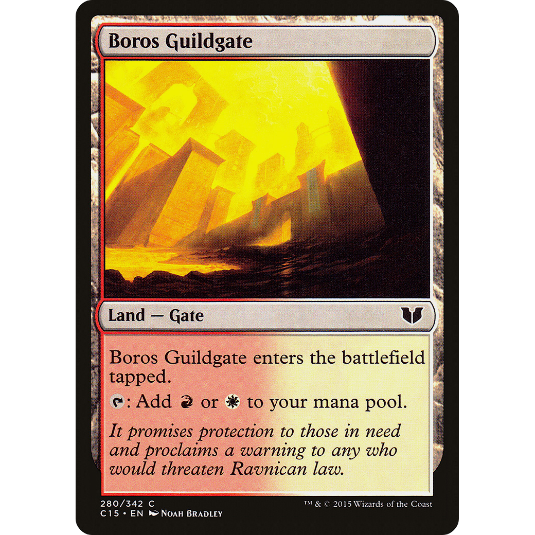 Boros Guildgate (C15-280) - Commander 2015