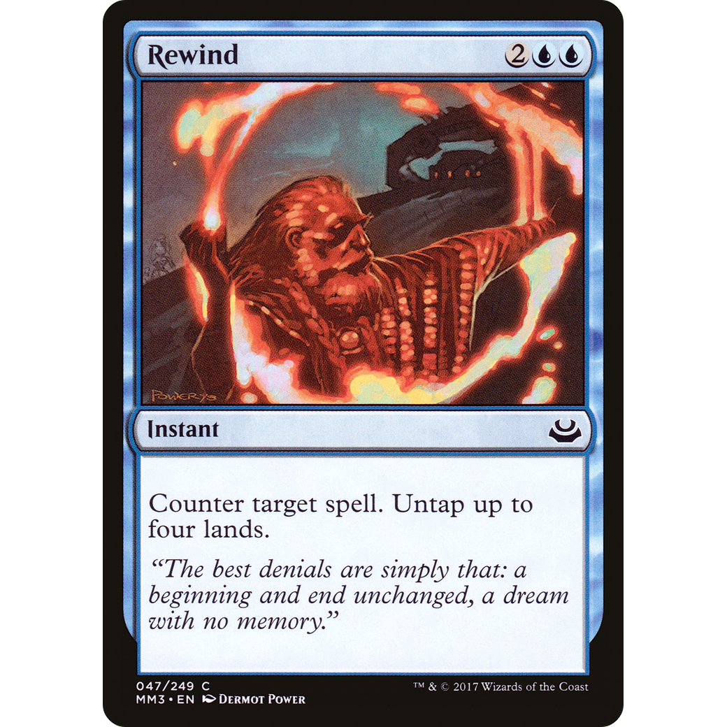 Rewind (MM3-047) - Modern Masters 2017