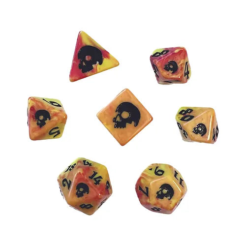 Black Death Dice - Cinderskull