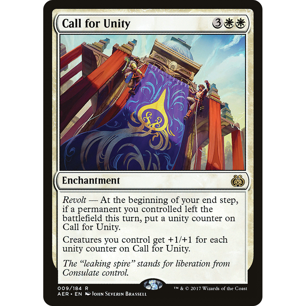 Call for Unity (AER-009) - Aether Revolt