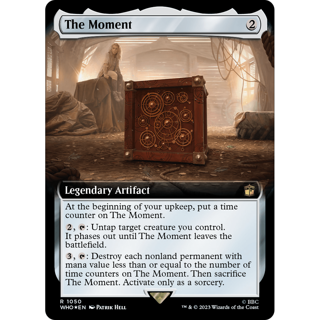 The Moment (Extended Art) (Surge Foil) (WHO-1050) - Doctor Who: (Extended Art) Foil