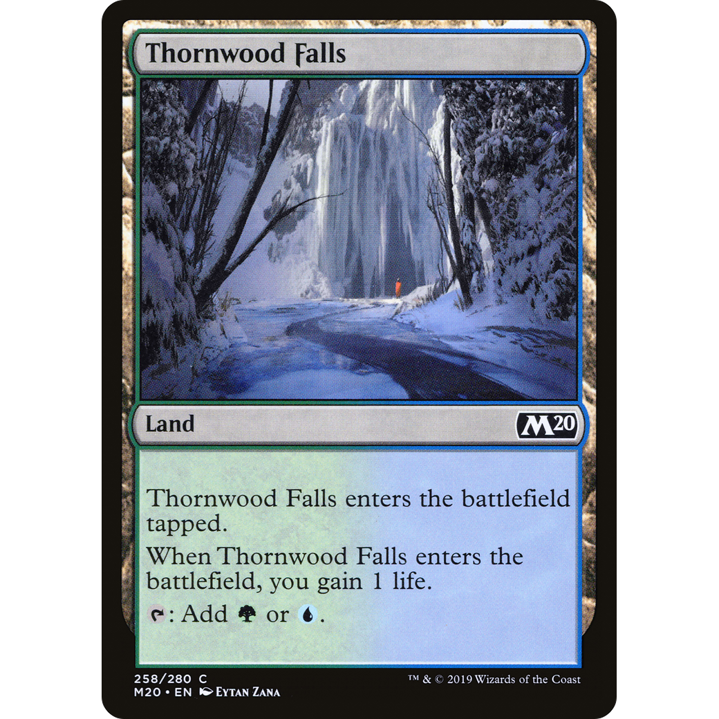 Thornwood Falls (M20-258) - Core Set 2020 Foil