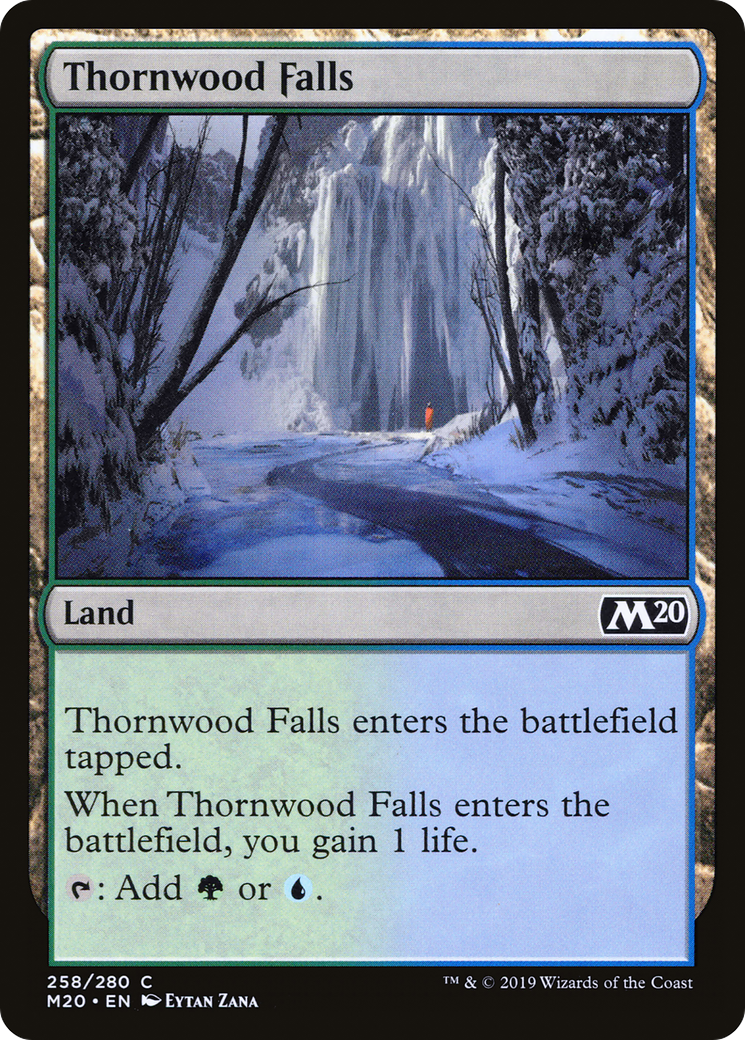 Thornwood Falls (M20-258) - Core Set 2020 Foil