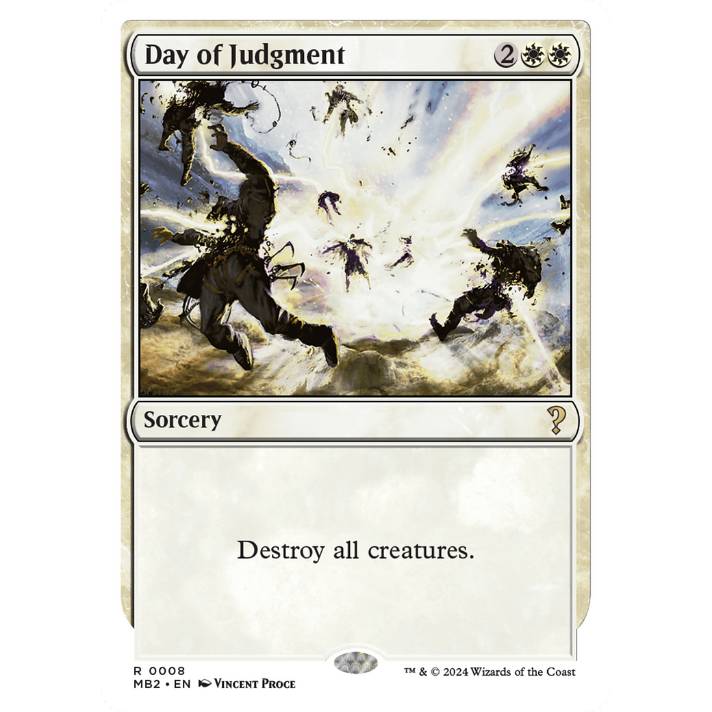 Day of Judgment (White Border) (MB2-008) - Mystery Booster 2