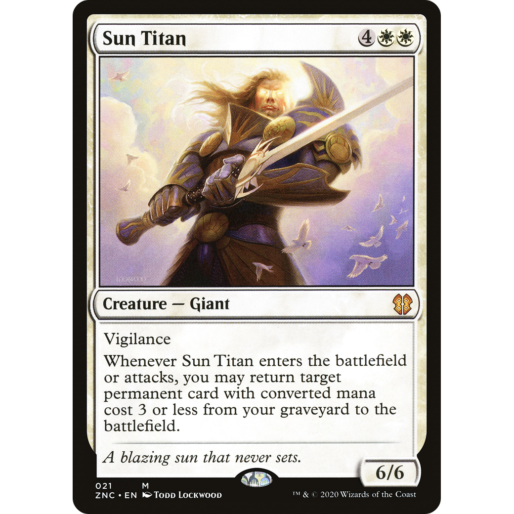Sun Titan (ZNC-021) - Zendikar Rising Commander
