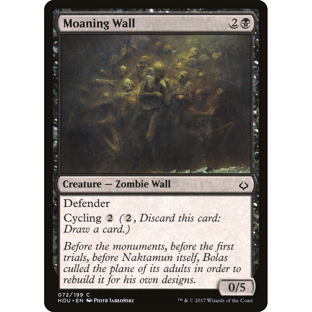Moaning Wall (HOU-072) - Hour of Devastation Foil