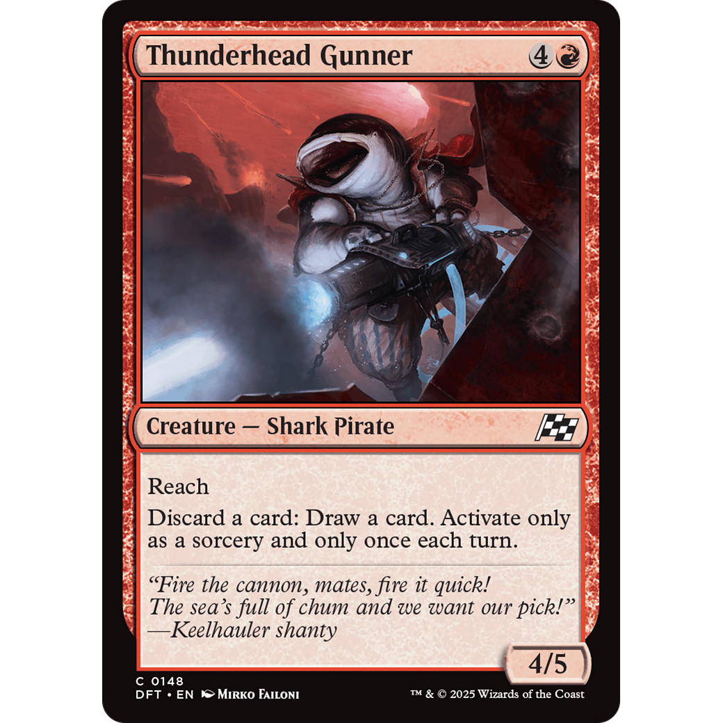 Thunderhead Gunner (DFT-148) - Aetherdrift