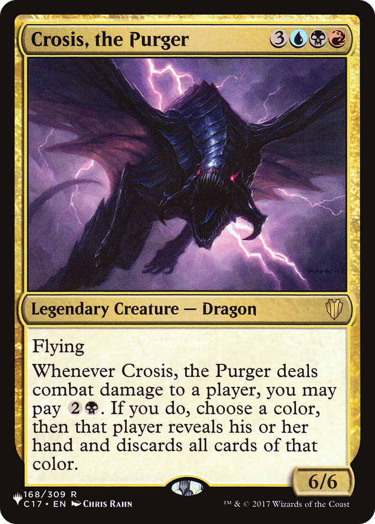 Crosis, the Purger (LIST-168/309) - The List