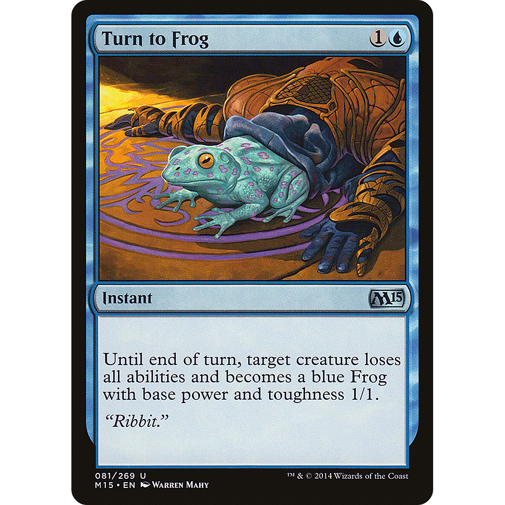Turn to Frog (M15-081) - Magic 2015
