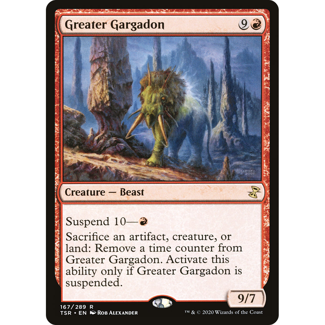 Greater Gargadon (TSR-167) - Time Spiral Remastered Foil
