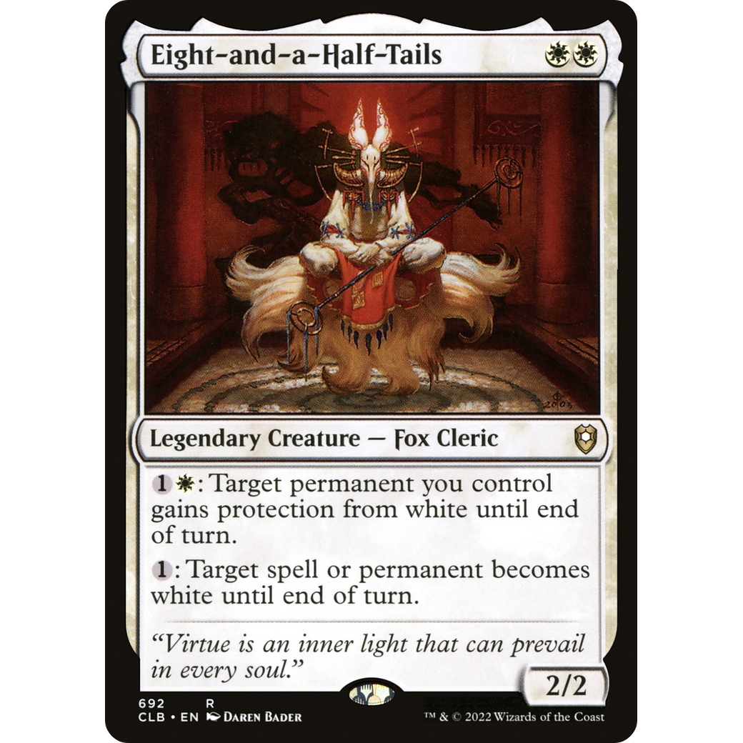 Eight-and-a-Half-Tails (CLB-692) - Commander Legends: Battle for Baldur's Gate