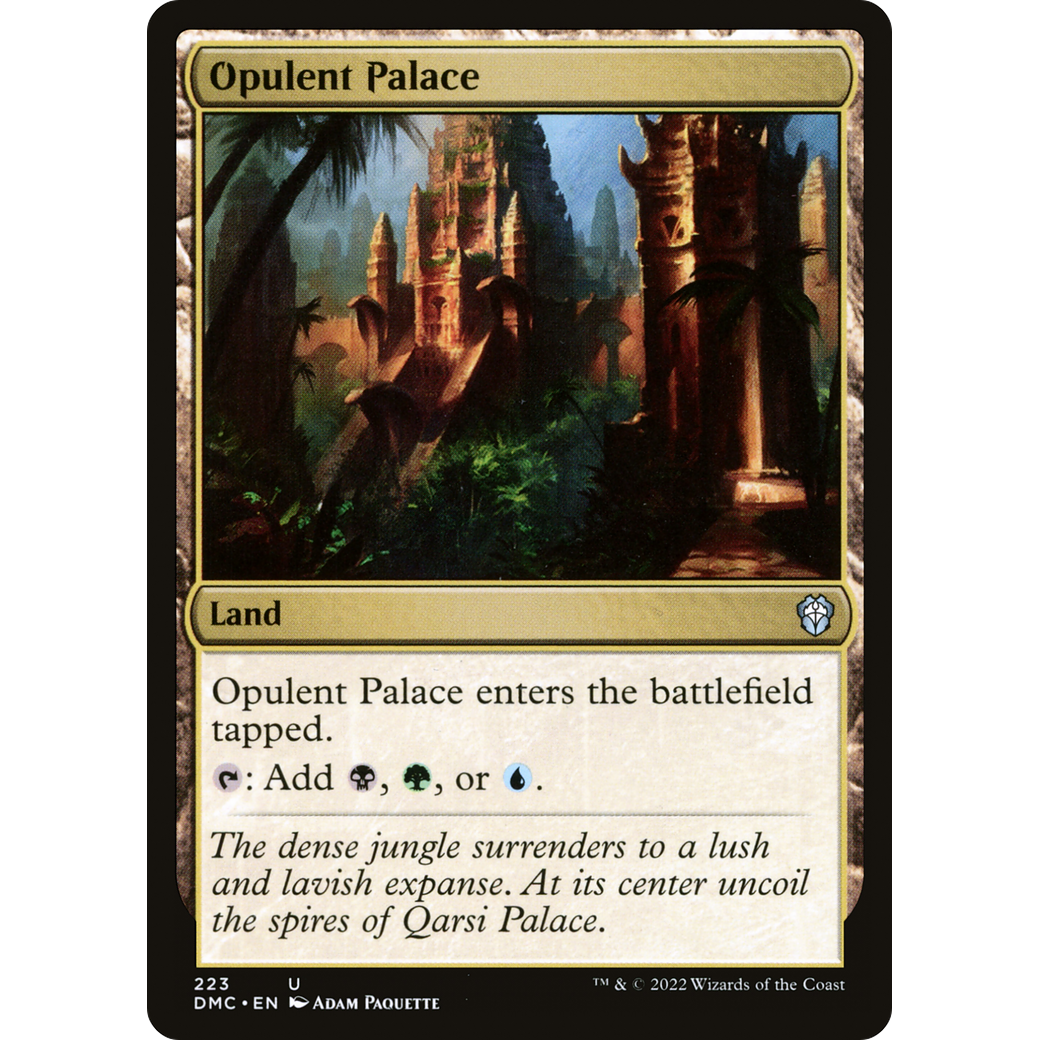 Opulent Palace (DMC-223) - Dominaria United Commander