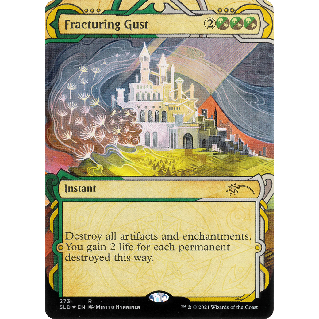 Fracturing Gust (SLD-273) - Secret Lair Drop: (Showcase) Foil