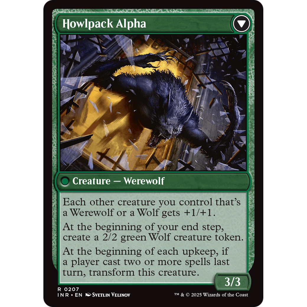 Mayor of Avabruck // Howlpack Alpha (INR-207) - Innistrad Remastered Foil