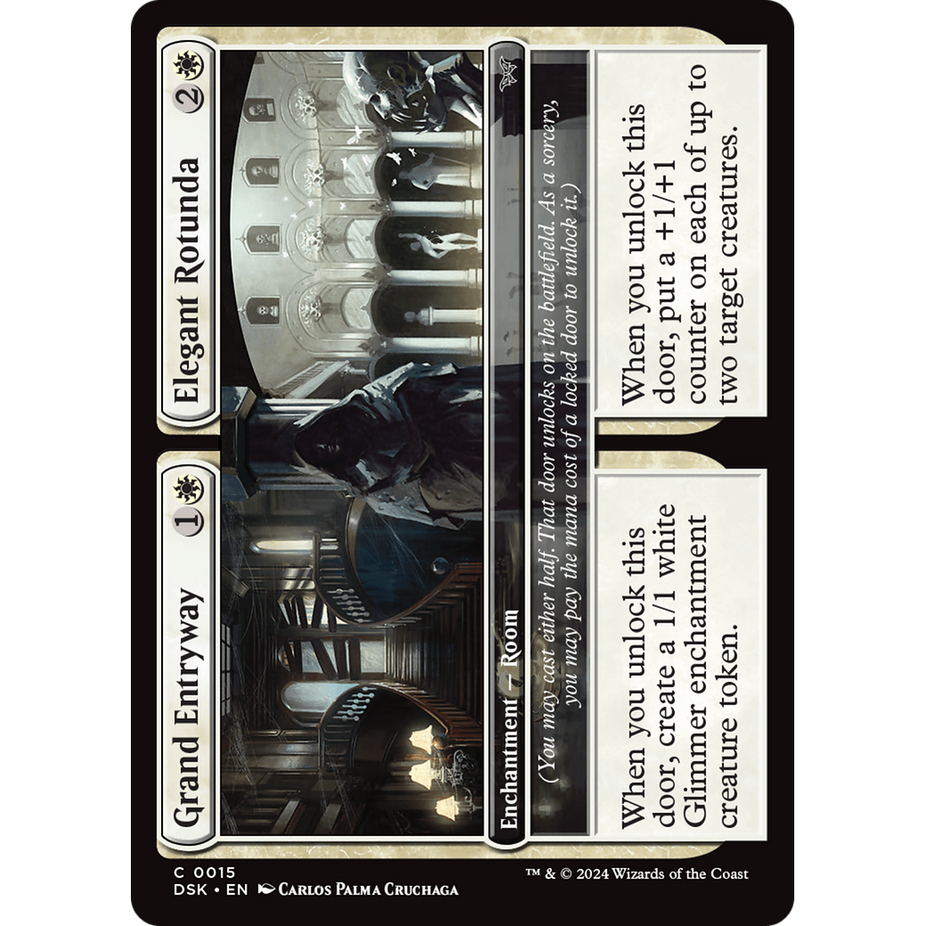 Grand Entryway // Elegant Rotunda (DSK-015) - Duskmourn: House of Horror Foil