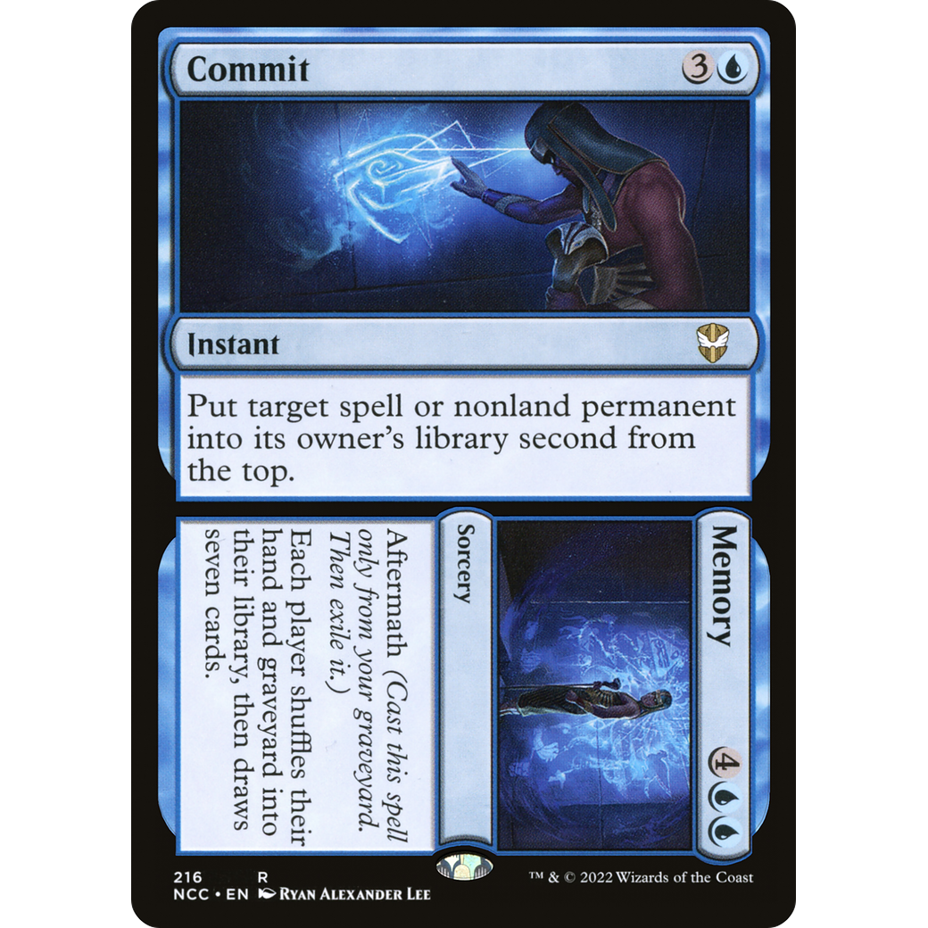 Commit // Memory (NCC-216) - New Capenna Commander
