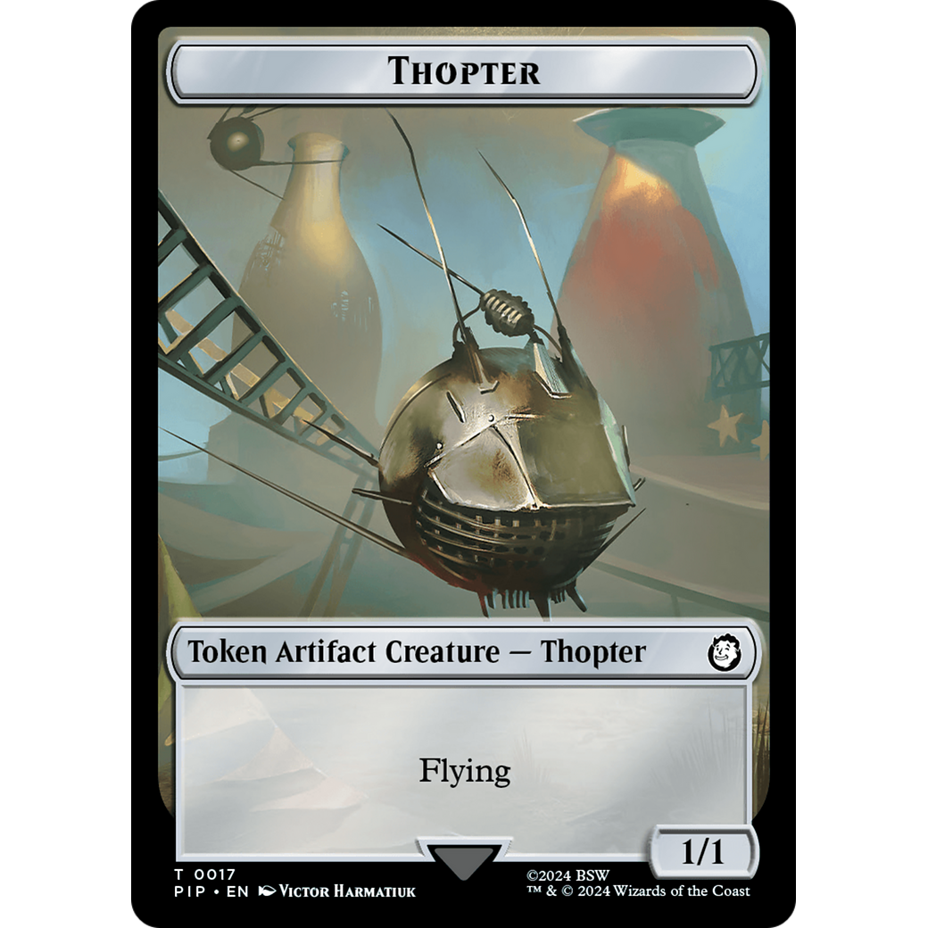 Thopter (TPIP-017) - Fallout Tokens Foil