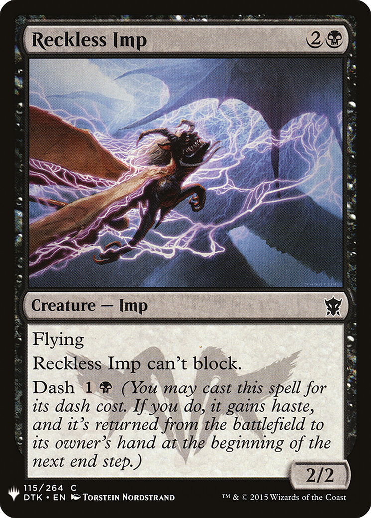 Reckless Imp (LIST-115) - The List