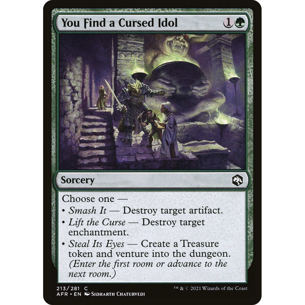 You Find a Cursed Idol (AFR-213) - Adventures in the Forgotten Realms Foil
