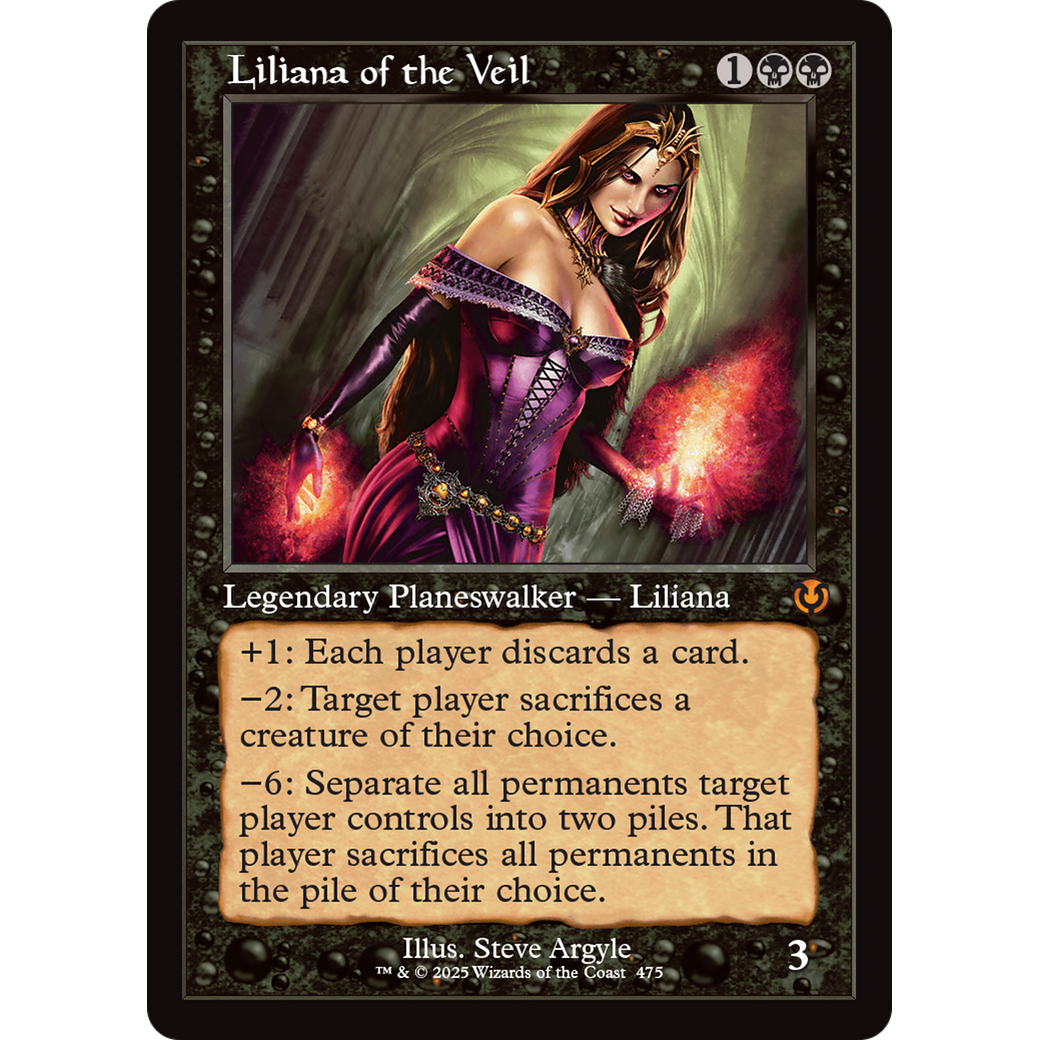 Liliana of the Veil (INR-475) - Innistrad Remastered Foil