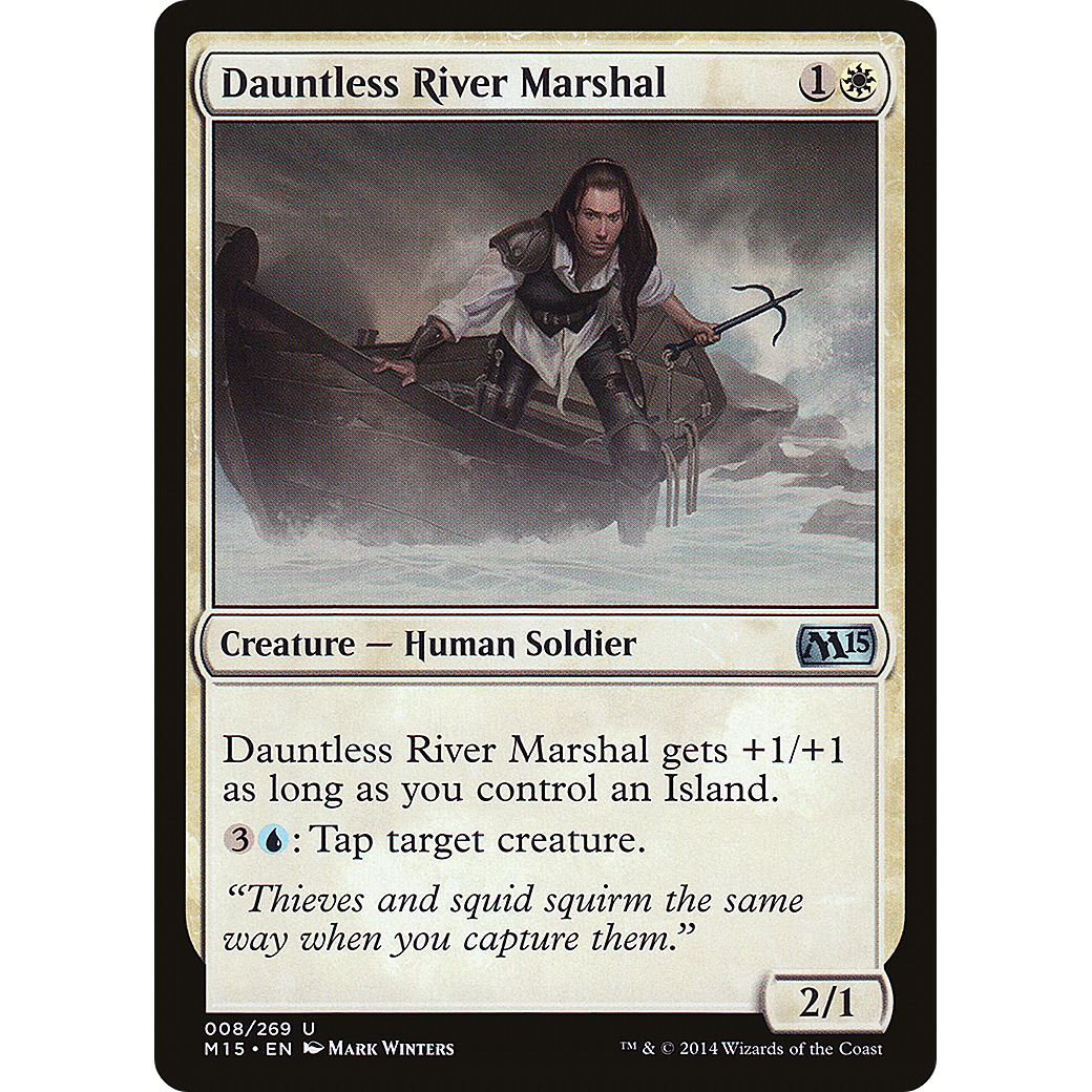 Dauntless River Marshal (M15-008) - Magic 2015 Foil