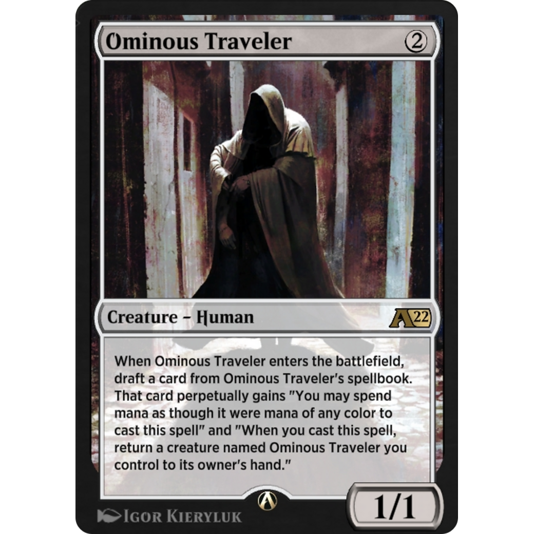 Ominous Traveler (Y22-062) - Alchemy: Innistrad