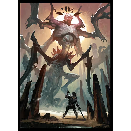 Realm Guard: Art Sleeves - Eldrazi (The Giand)