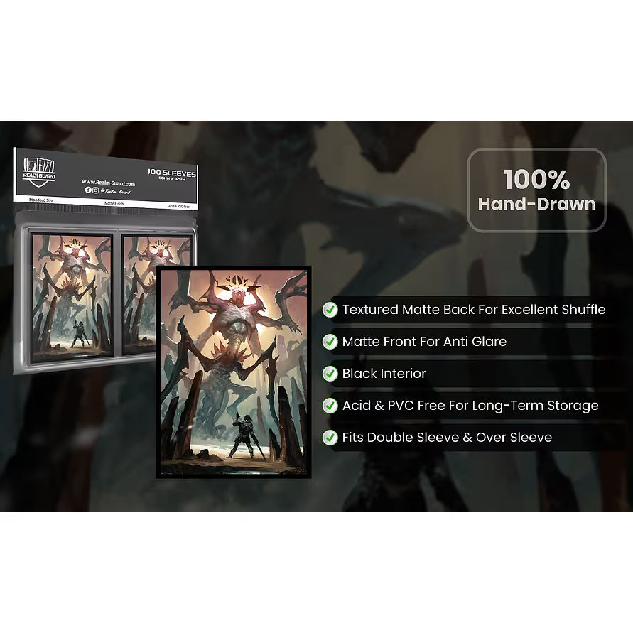 Realm Guard: Art Sleeves - Eldrazi (The Giand)