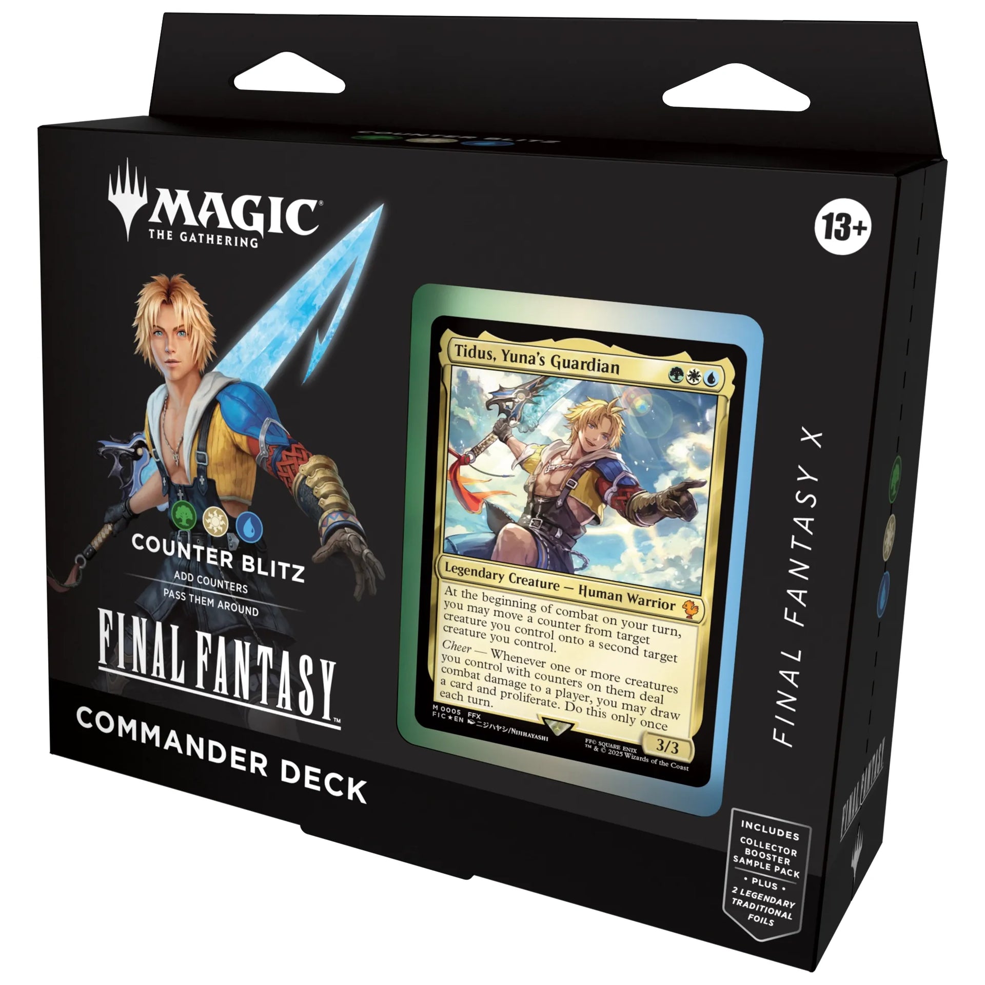 Magic The Gathering - Final Fantasy Commander Deck Magic The Gathering - Final Fantasy Commander Deck
