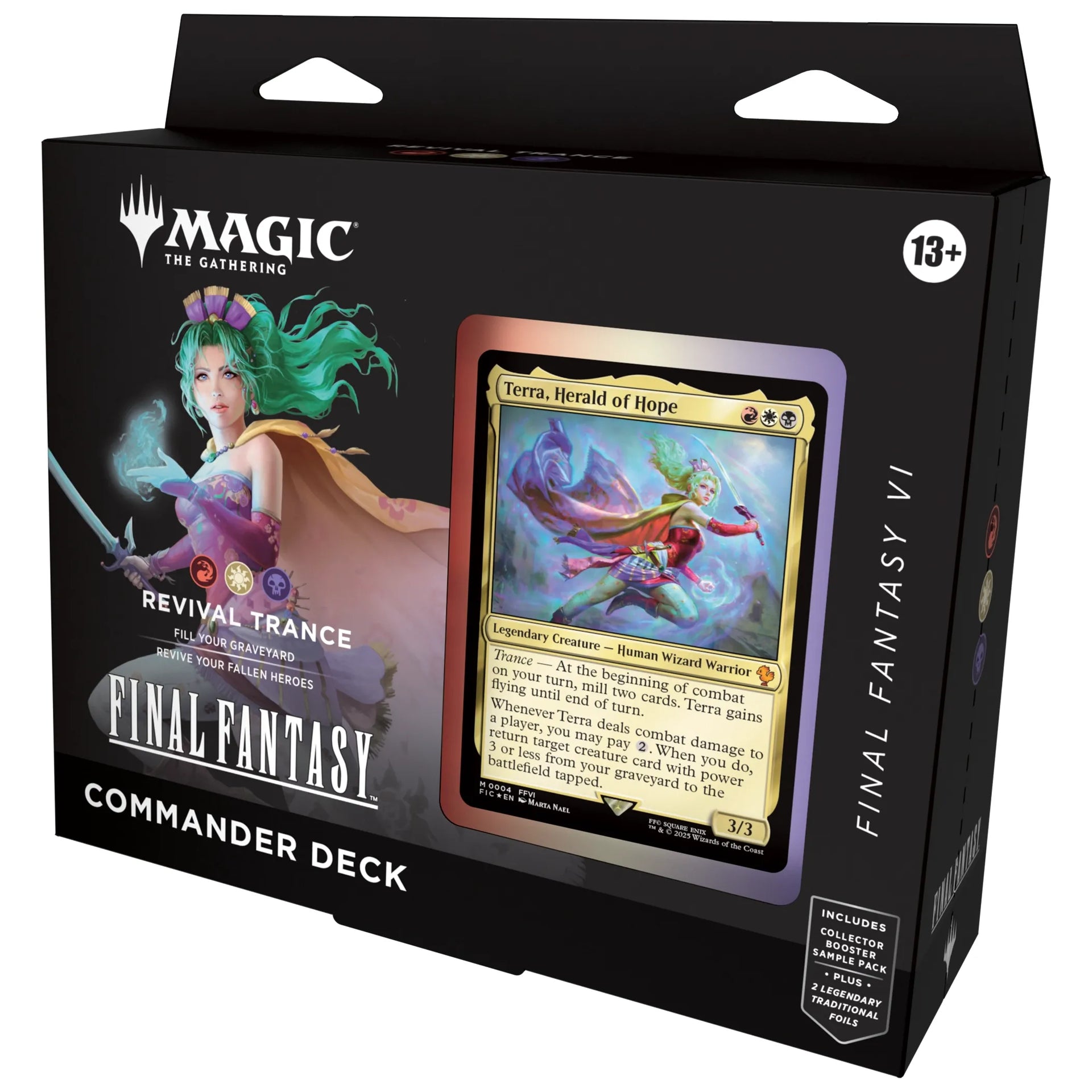Magic The Gathering - Final Fantasy Commander Deck Magic The Gathering - Final Fantasy Commander Deck