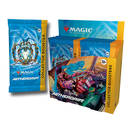 Magic The Gathering: Aetherdrift Collector Booster Box Magic The Gathering: Aetherdrift Collector Booster Box