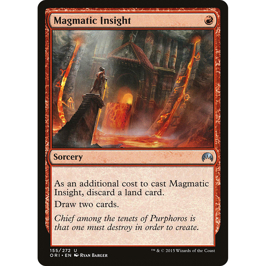 Magmatic Insight (ORI-155) - Magic Origins