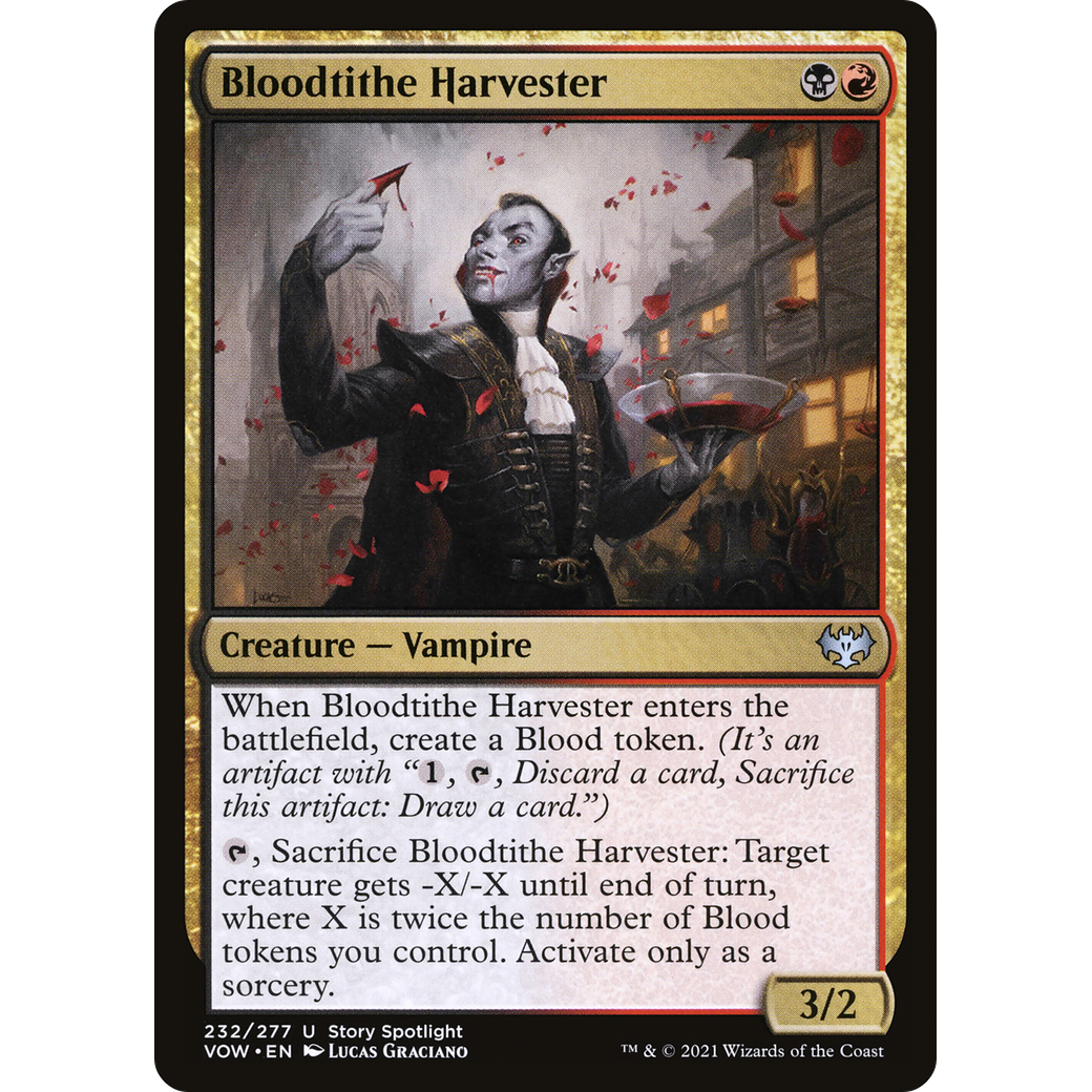 Bloodtithe Harvester (VOW-232) - Innistrad: Crimson Vow