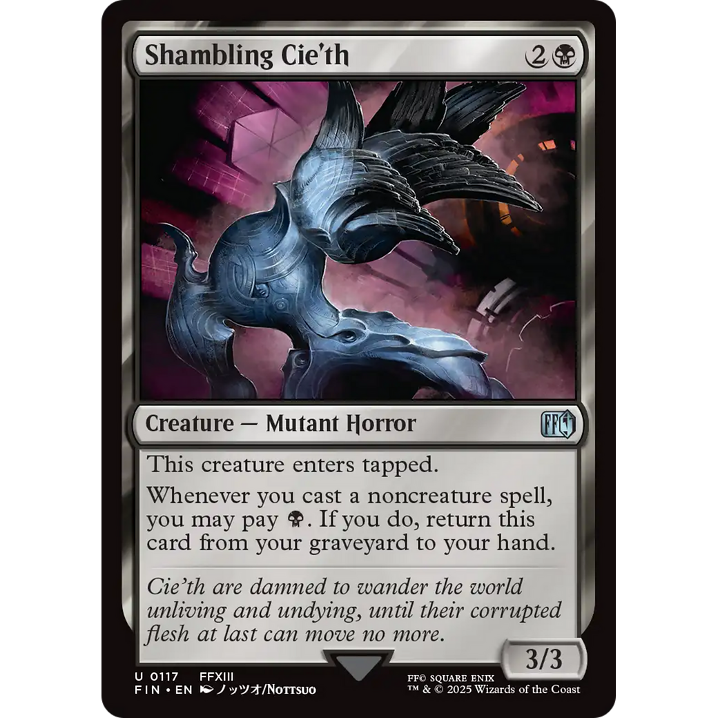 Shambling Cie'th (FIN-117) - FINAL FANTASY Foil