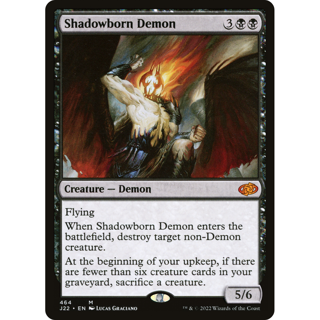 Shadowborn Demon (J22-464) - Jumpstart 2022