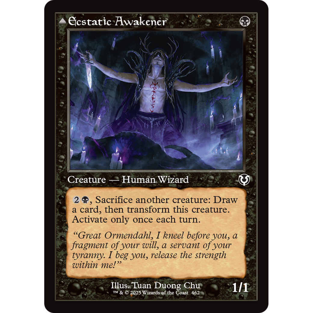 Ecstatic Awakener // Awoken Demon (INR-462) - Innistrad Remastered Foil