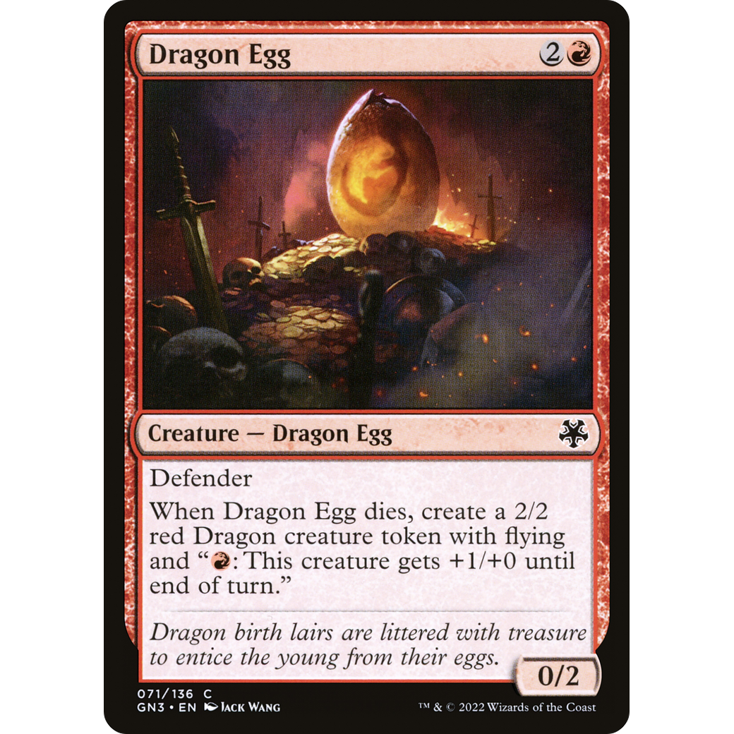 Dragon Egg (GN3-071) - Game Night: Free-for-All