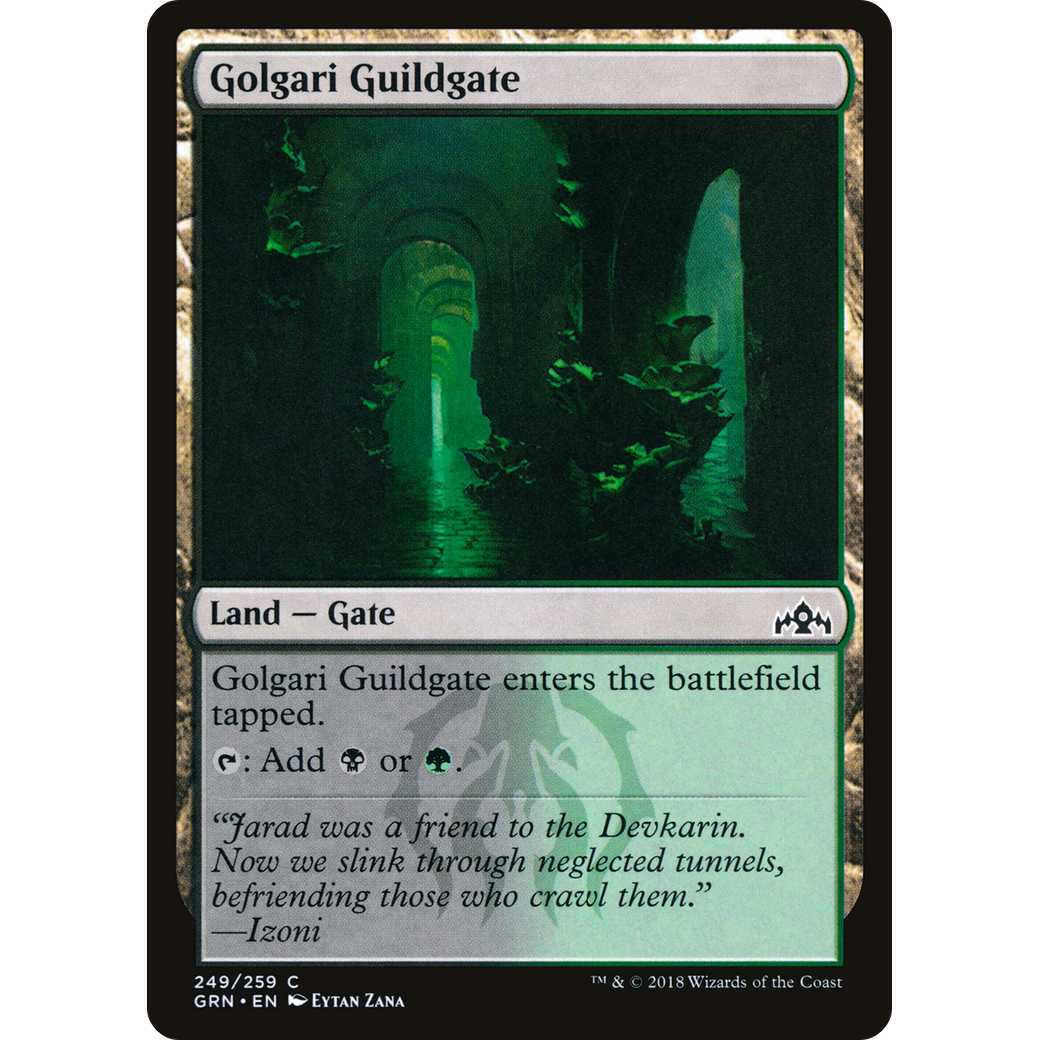 Golgari Guildgate (249) (GRN-249) - Guilds of Ravnica